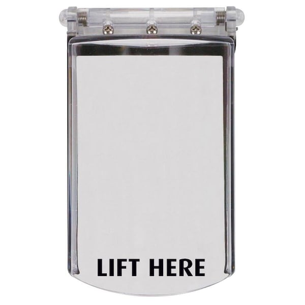 Safety Technology International Bopper Stopper, Clear, 3-1/4in.Wx1-3/4in.D STI-6518 - main