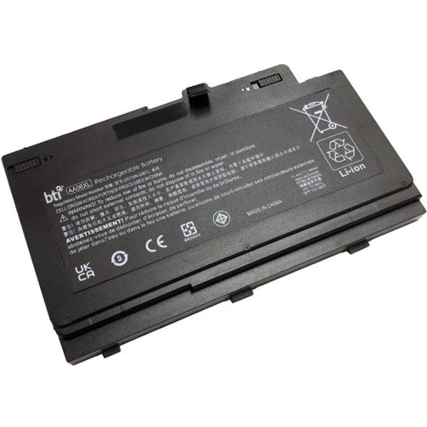 Battery Technology BTI Battery - For Notebook - Battery Rechargeable - 8420 mAh - 96 Wh - 11.4 V AA06XL-BTI - main