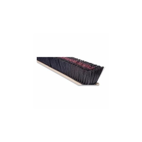 Magnolia Brush No. 11 Line Floor Brush, 24 in, 3 in Trim, Polystyrene Center, Black Plastic Border, Brush, 12PK 455-1124LH - main