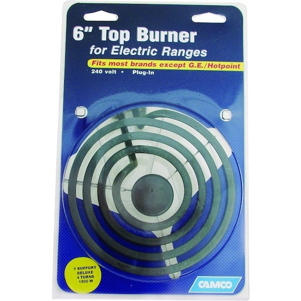 Camco Top Burner Elect Range Dlx 6In 00243 - main