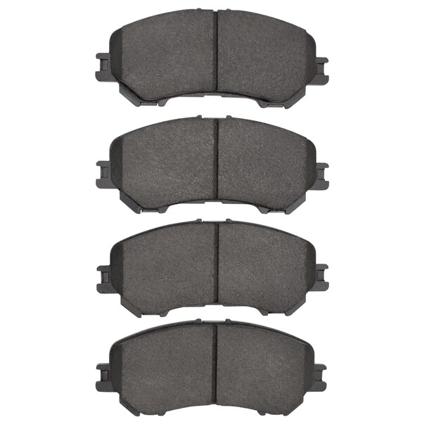 Dynamic Friction Co DFC 5000 Advanced Brake Pads - Ceramic 1551-1737-00 - main