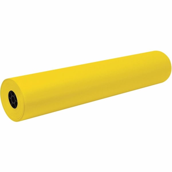 Pacon Decorol Flame Retardant Art Rolls, 40 lb Cover Weight, 36" x 1000 ft, Sunrise Yellow P101201 - main
