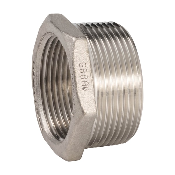 Proline Series Stainless Steel 304 Hex Bushing, 1-1/2 in MIP x 1-1/4 in FIP, Class 150 SF-916 - main