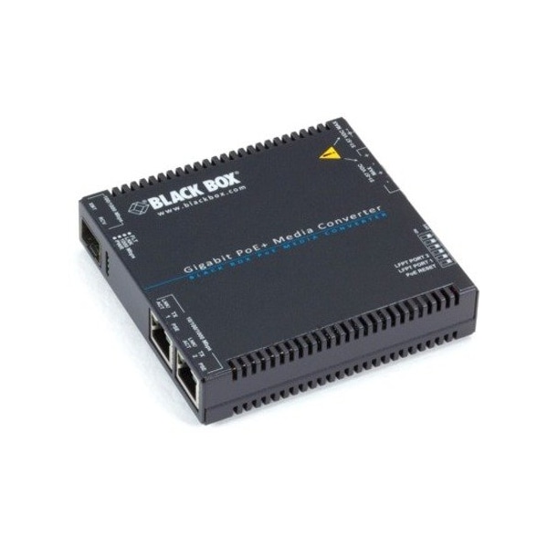 Black Box Black Box Media Converter, Ethernet to SFP Fiber, 10/100/1000 Mbps LGC5210A - main