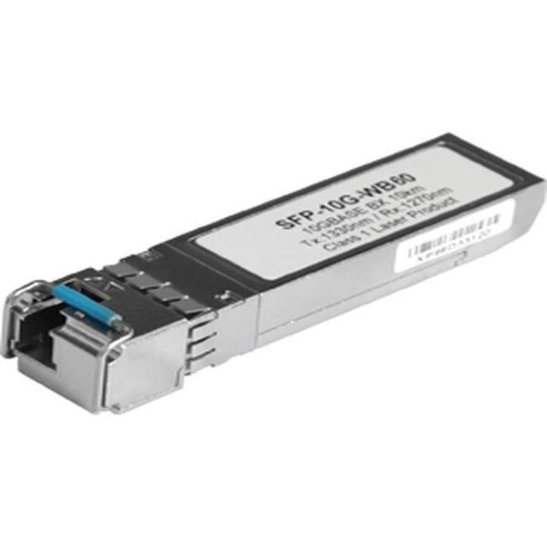 Antaira 10G Fiber SFP+ Transceiver WDM-B, Single Mode 60Km / LC / TX:1330nm RX:1 SFP-10G-WB60-DELL - main
