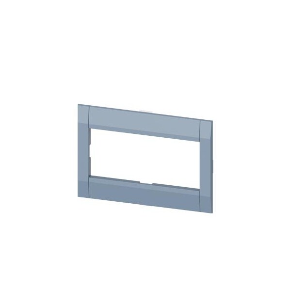 Siemens cover frame for door cutout 101.6 x 45.65 mm WxH accessory for: circuit 3VA9034-0SB10 - main