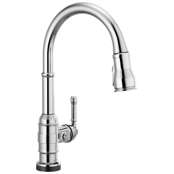 Delta Broderick Single Handle Pull-Down Kitchen Faucet With Touch2O Technology 9190T-DST - main