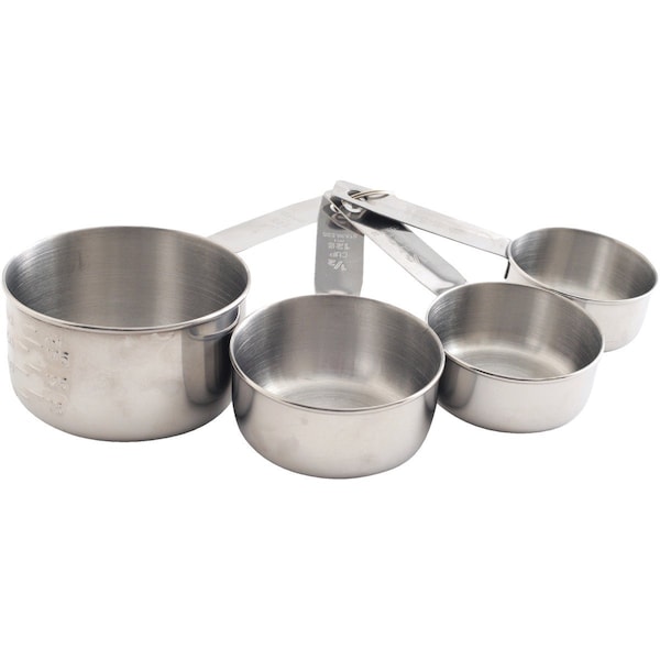 Norpro Stainless Steel Measuring Cup Set, 4-Piece 3052 - main