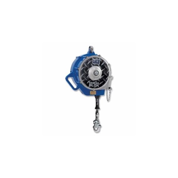 Dbi-Sala Sealed-Blok, Self-Retracting Lifeline, 3400171, 130 ft, Swivel Snap Hook Top, 420 lb, Swivel Snap 098-3400171 - main