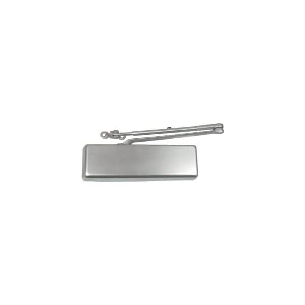 Schlage Lock Co Heavy Duty Closer Full Cover, Regular Parallel Arm, 689/SP28 Powder Coated Aluminum DCH4000.STD.FULL.RW/PA.ALUM - main
