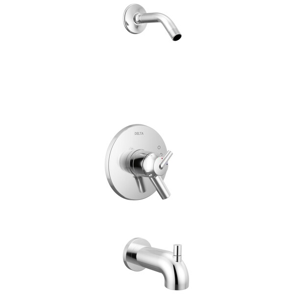 Delta Trinsic Monitor 17 Series Tub & Shower Trim - Less Shower Head T17459-LHD - main