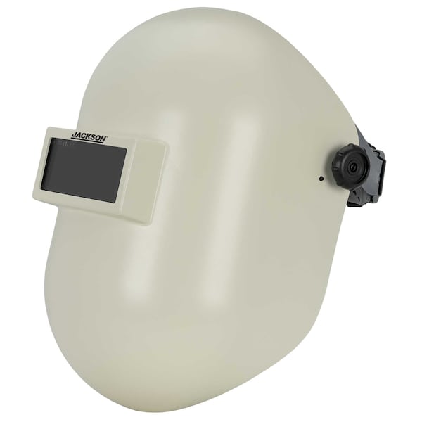 Jackson Safety Welding Helmet, Ratchet, Fiberglass, White 14321 - main