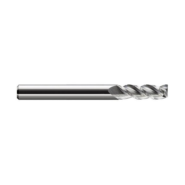 Harvey Tool 0.1250in (1/8) Cutter DIA x 0.0050in Radius x 0.3750in (3/8) L of Cut Carbide Corner Radius 695808 - main