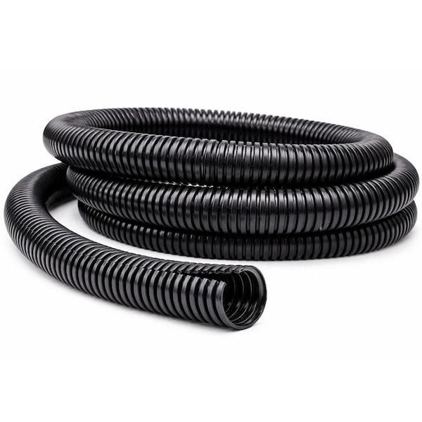 Kable Kontrol Corrugated Split Wire Loom Tubing - 3/4" Inside Diameter - 100' Length - Black WL923 - main