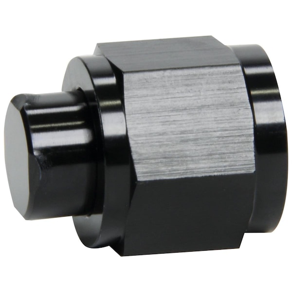 Powerhouse 6AN Cap Fittings Plug Nuts, Black PO3623041 - main