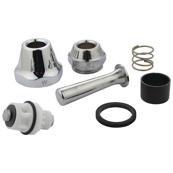 Delta Commercial Instit Parts Single Lever Universal Teck(R)-Valve Handle Kit (76602) In Chrome 060801A - main