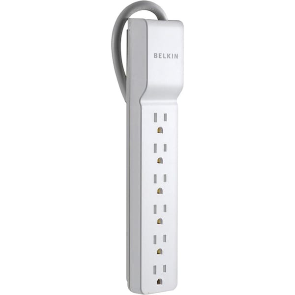 Belkin 6 Out Office Home Surge Protec BE1060002.5 - main
