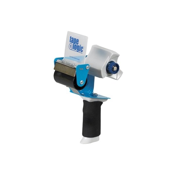 Bubblefast Tape Logic 3'' Comfort Grip Carton Sealing Tape Dispenser BFTDCG3 - main