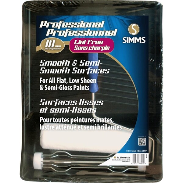 T.S. Simms 10 in. x 240 mm Roller Set - 3 Piece 8287070 - main