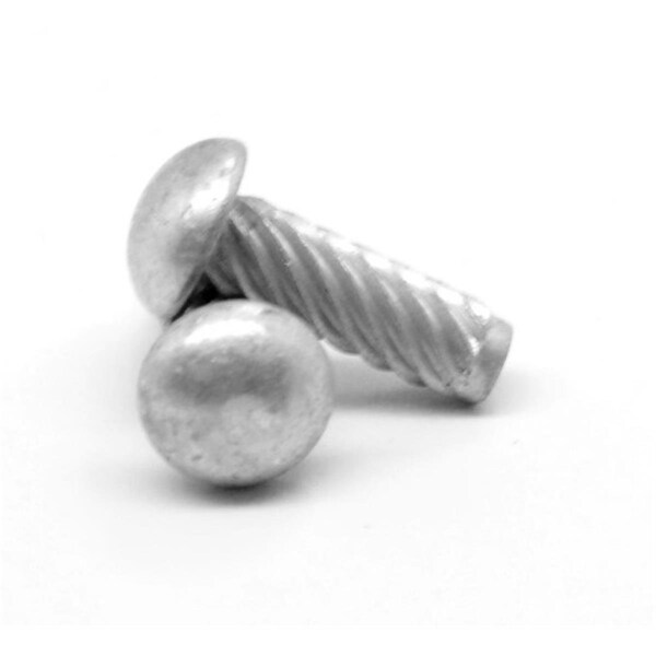Asmc Industrial No.6 x 0.38 in. Metallic Drive Type U Round Head Screws, Low Carbon Steel - Zinc Plated, 5000PK 0000-102671-5000 - main