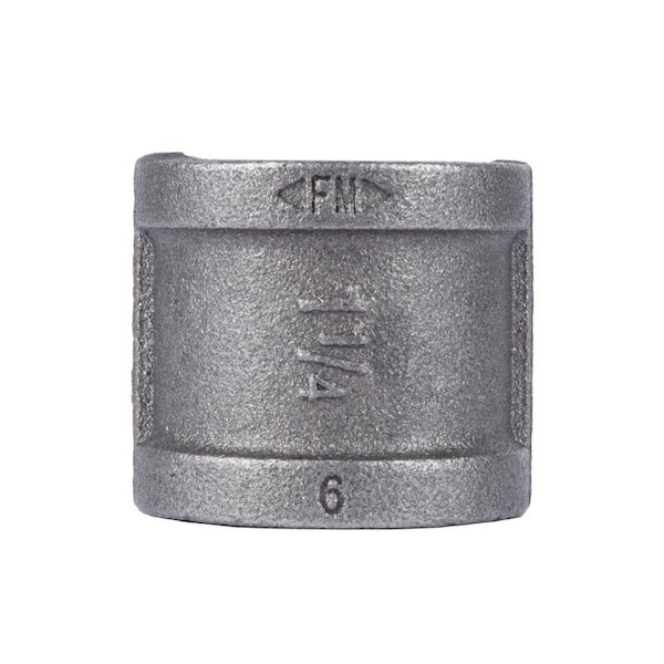 Stz Industries 1-1/4 in. FIP each X 1-1/4 in. D FIP Black Malleable Iron Coupling 310UCO-114 - main