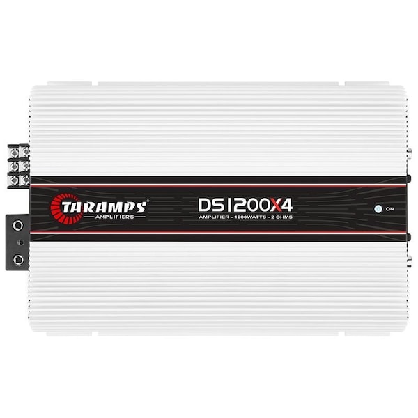 Taramps 4 Channel 1200 Watts RMS Car Audio Amplifier 2 ohms DS1200x4 - main