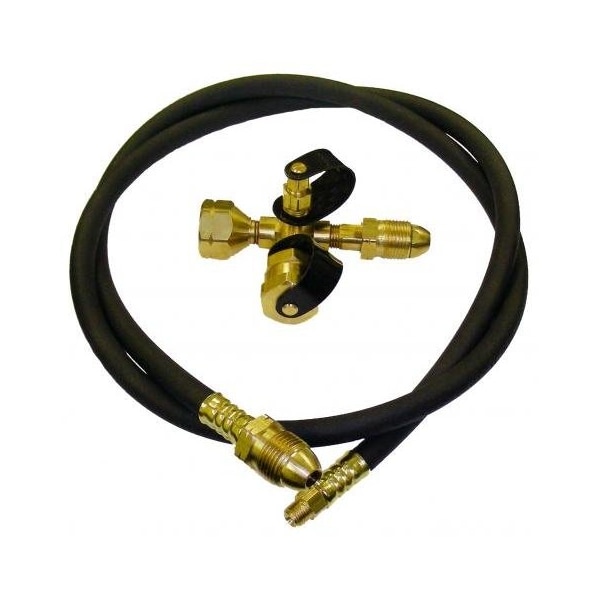 Ap Products Allows Connection Of Additional LP Gas Cylinders Or LP Gas System, 4 Ports, With 5 Foot Length Hose MER472 - main