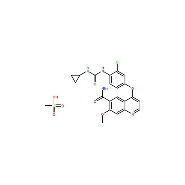 Ak Scientific Lenvatinib mesylate (100mg), CAS 857890-39-2 0004AP-100mg - main