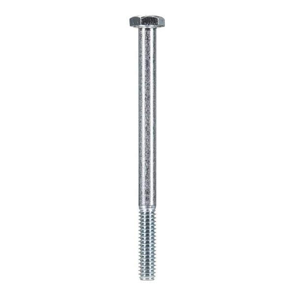 Hillman 1/4 in. D X 3-1/2 in. L Heat Treated Zinc Steel Hex Head Cap Screw, 100PK 200042 - main