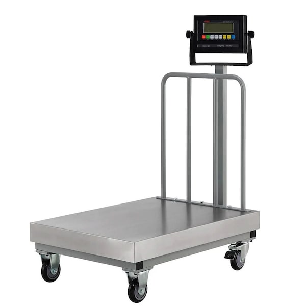 Prime Systems NTEP Legal for trade Bench Scale with Wheels and Backrail 24x24 PS-915-24 - main