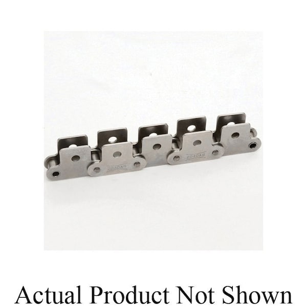 Tsubaki AS Series Connecting Link, #40 chain, 1/2 P, 0.717 in OAW, 0.156 Dia Pin 40NPSK1CL - main
