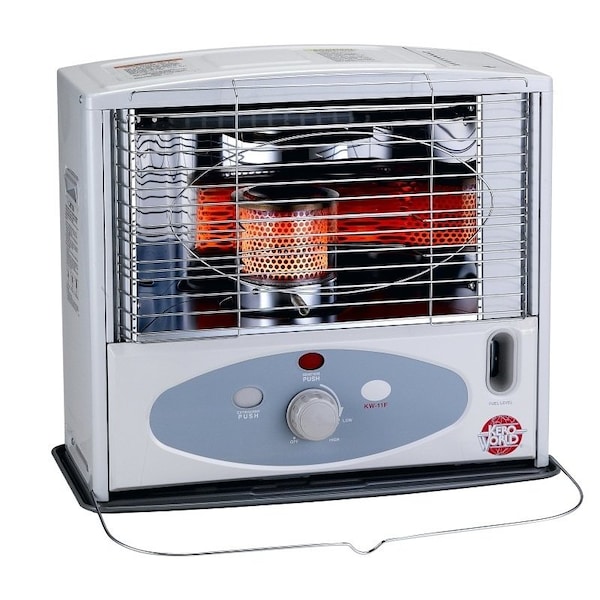 Kero World KW-11F Radiant Heater, 100,000 Btu, 350 sq-ft Heating Area, Gray KW-11F - main
