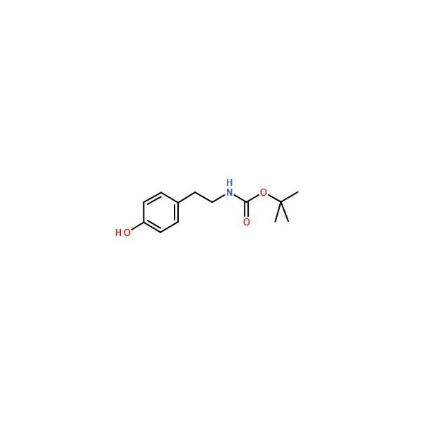 Ak Scientific N-Boc-2-(4-Hydroxyphenyl)ethylamine (5g), CAS 64318-28-1 W7606-5g - main