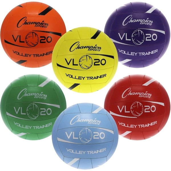 Champion Sports VL20SET Volleyball Trainer Set; Multicolor - Set of 6 VL20SET - main
