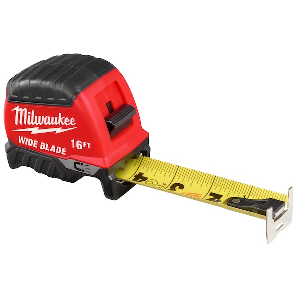 Milwaukee Tool 16ft Wide Blade Magnetic Tape Measure 48-22-1216M - main