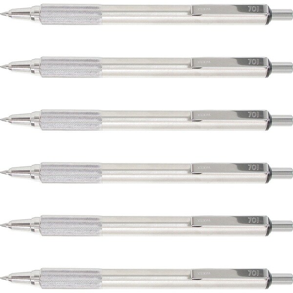 Zebra Pen Pen, Ballpnt, F-701, Rt, 0.7, Bk, PK6 29411BX - main