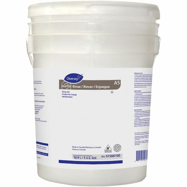 Diversey Dishwashing Detergent, 5 gal., Blue 57268100 - main
