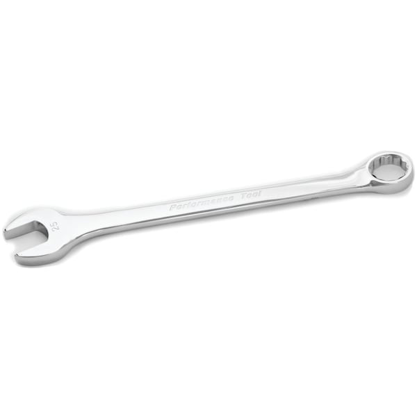 Performance Tool 25mm Combination Wrench, Drop Forged, Chrome Alloy Steel W30025 - main
