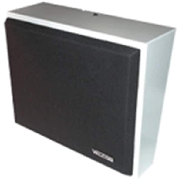 Valcom IP Wall Speaker Assembly Informacast Talkback, Gray With Black Grille VIP-430A-IC - main