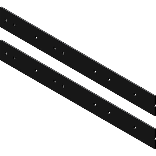 Kfi 106254 54 in Steel Wear Bar - 3/16 in Grade 50, DualSided, PowderCoated 2Piece 106254 - main