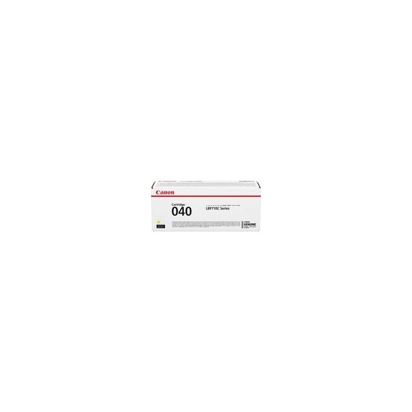 Canon Original Laser Toner Cartridge, Yellow, 5400 Pages CRTDG040Y - main