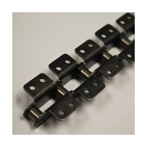 Tsubaki Double Pitch Standard Conveyor chain, 10 ft OAL, 1-1/4 P, 0.4 Dia x 3/8 in W Roller C2050K25LRB - main