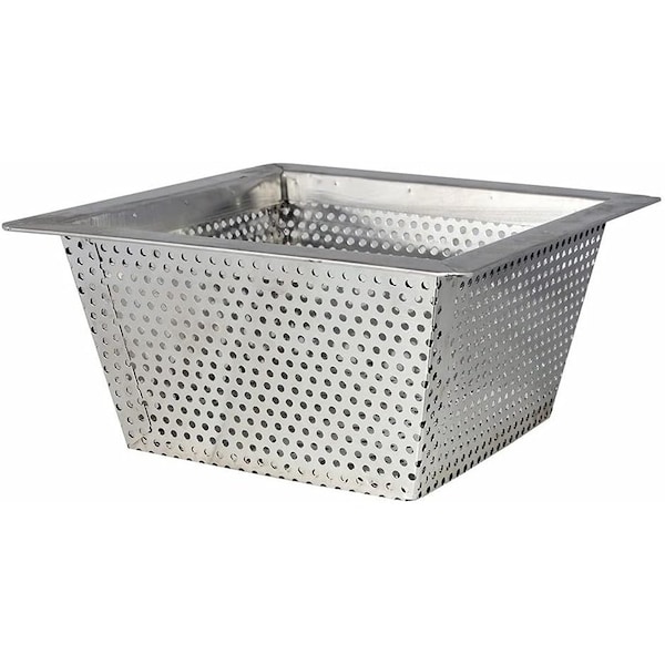 Amgood Floor Drain Strainer Stainless Steel, 10 in. x 10 in