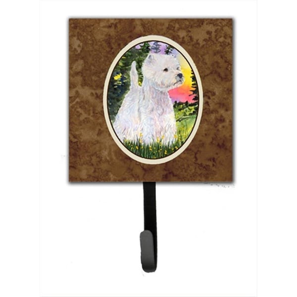 Carolines Treasures Westie Leash Holder Or Key Hook SS1067SH4 - main