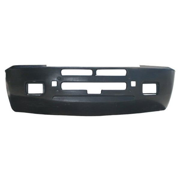 Ilc KENWORTH T600B YEAR 2001 DROP DOWN CENTER BUMPER W TOW STEP AND VENT HOLES 18 INCH FIBERGLASS KW T600B 2001 DROP DOWN CENTER BUMPER W TOW STEP A - main