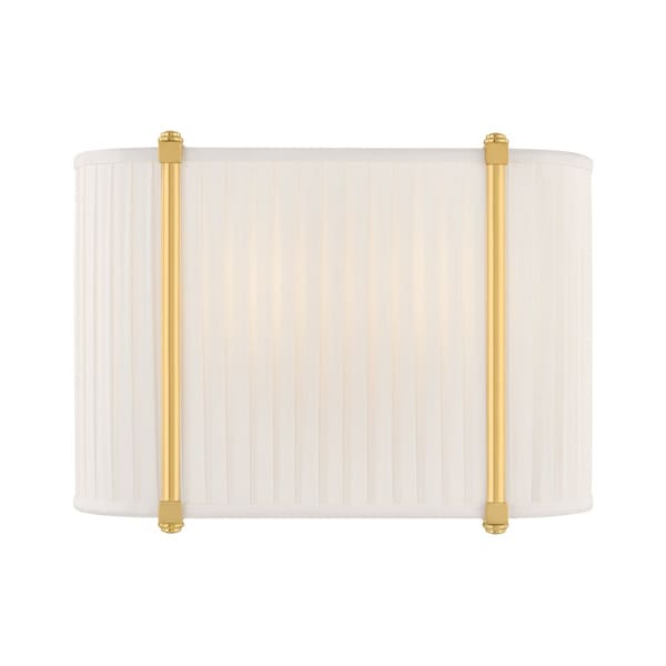 Hudson Valley Lighting Cornell 2 Light Wall Sconce in Aged Brass Finish AH6308-AGB - main