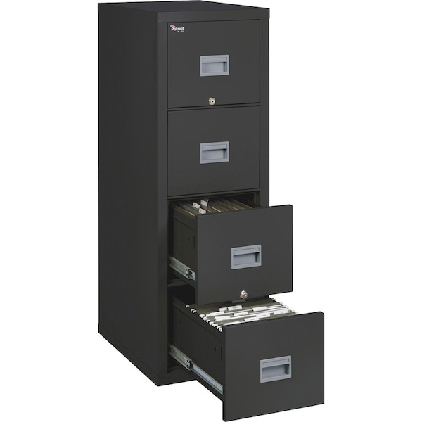 Fire King International FILE, 4DRW, LT/LG, INSLTD, BK 4P1825CBL - main