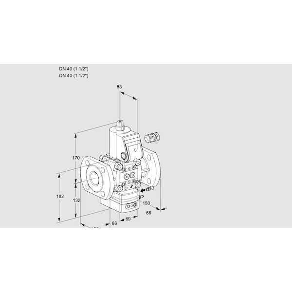 Honeywell Kromschroder VAH240F/NWAE KS88020906 - main