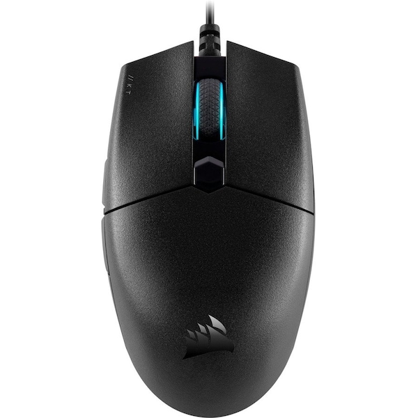 Corsair KATAR PRO GAMING MOUSE, WIRED, BLACK, BACKLIT RGB LED, 12400 DPI, OPTICA CH-930C011-NA - main