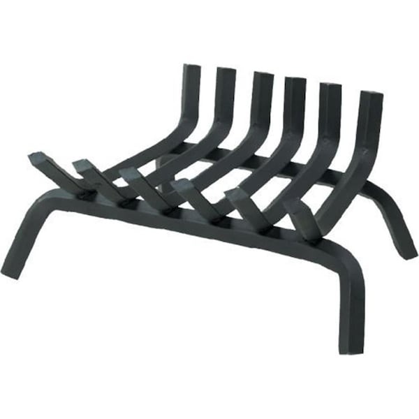 Dagan 1.13 in. Diamond Steel Stock 7 Bar Zero Clearance Style Grate, Black G8823-7 - main